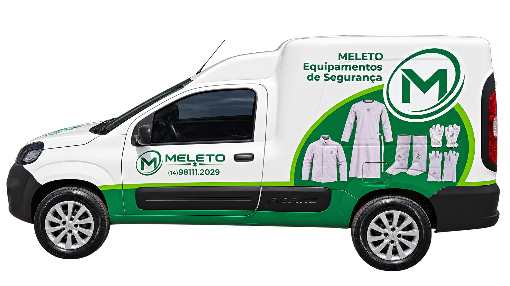 Veículo Meleto Equipamentos de Segurança